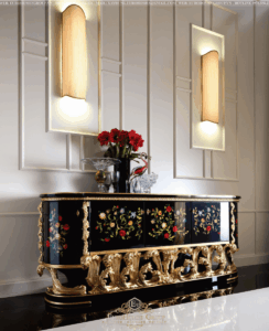 nội thất phòng ăn tân cổ điển flora 6