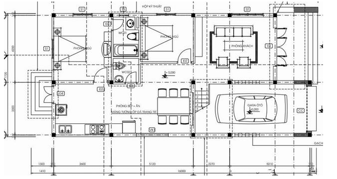 bản vẽ thiết kế nhà 2 tầng hoàn chỉnh 10