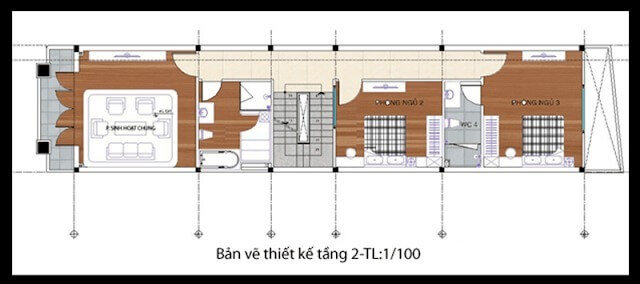 bản vẽ thiết kế nhà 2 tầng hoàn chỉnh 8