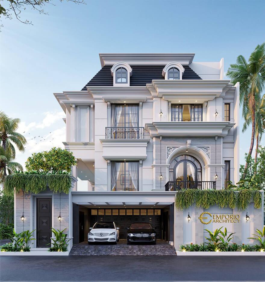 mẫu biệt thự cổ điển pháp đẹp sang trọng 3