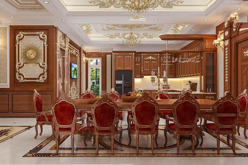 mẫu biệt thự lâu đài tân cổ điển đẹp 9