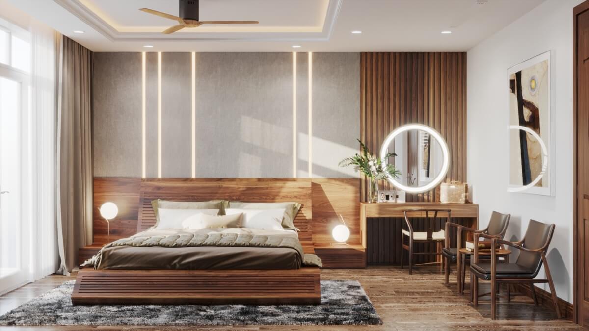 mẫu phòng ngủ biệt thự đẹp 31