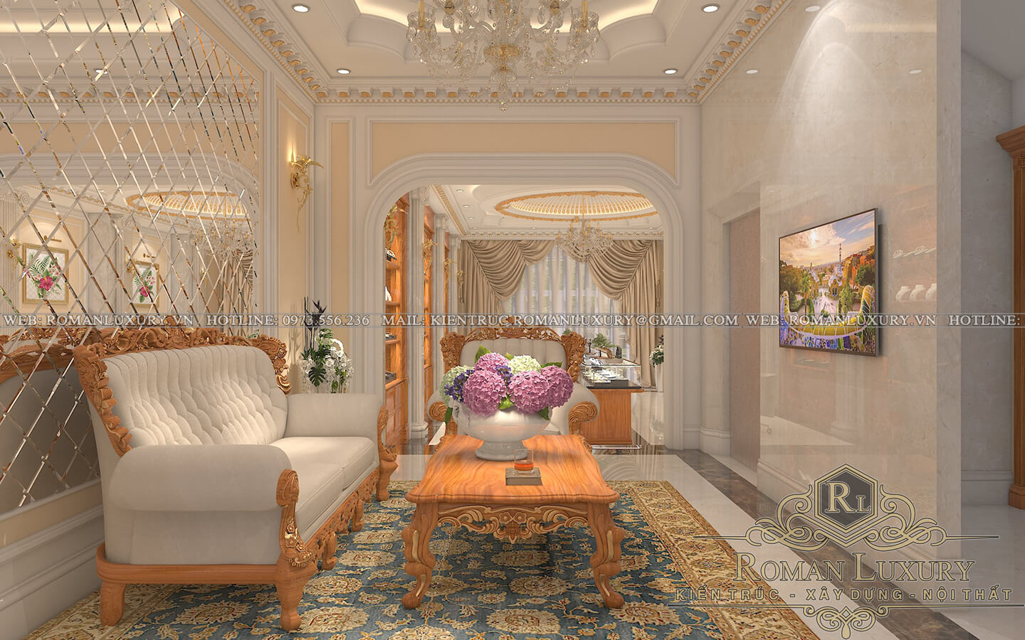 tầng trệt nhà phố đẹp 3 tầng 9