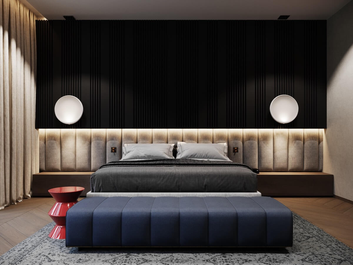 thiết kế nội thất phòng ngủ luxury 2