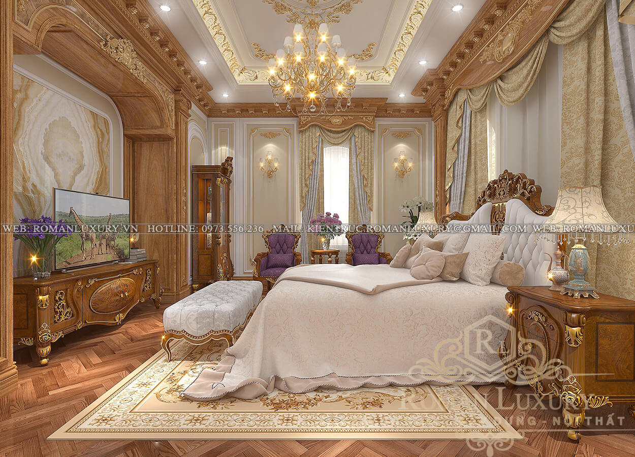 phòng ngủ tân cổ điển 02 