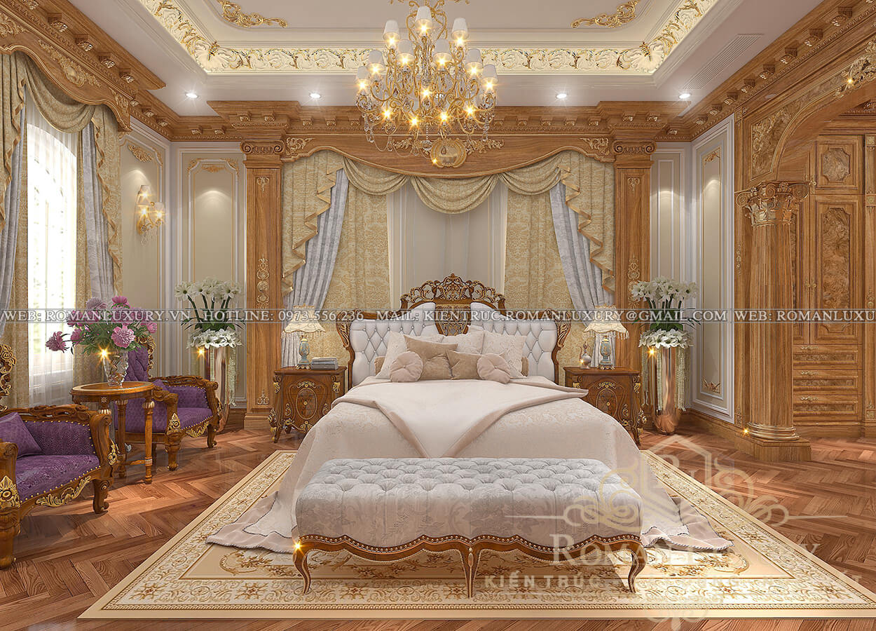 phòng ngủ tân cổ điển 02 