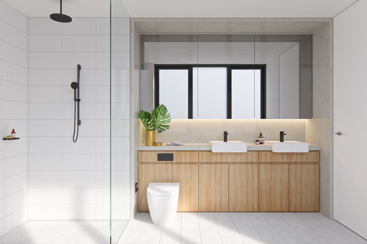 thiết kế phòng tắm nhỏ đẹp 9