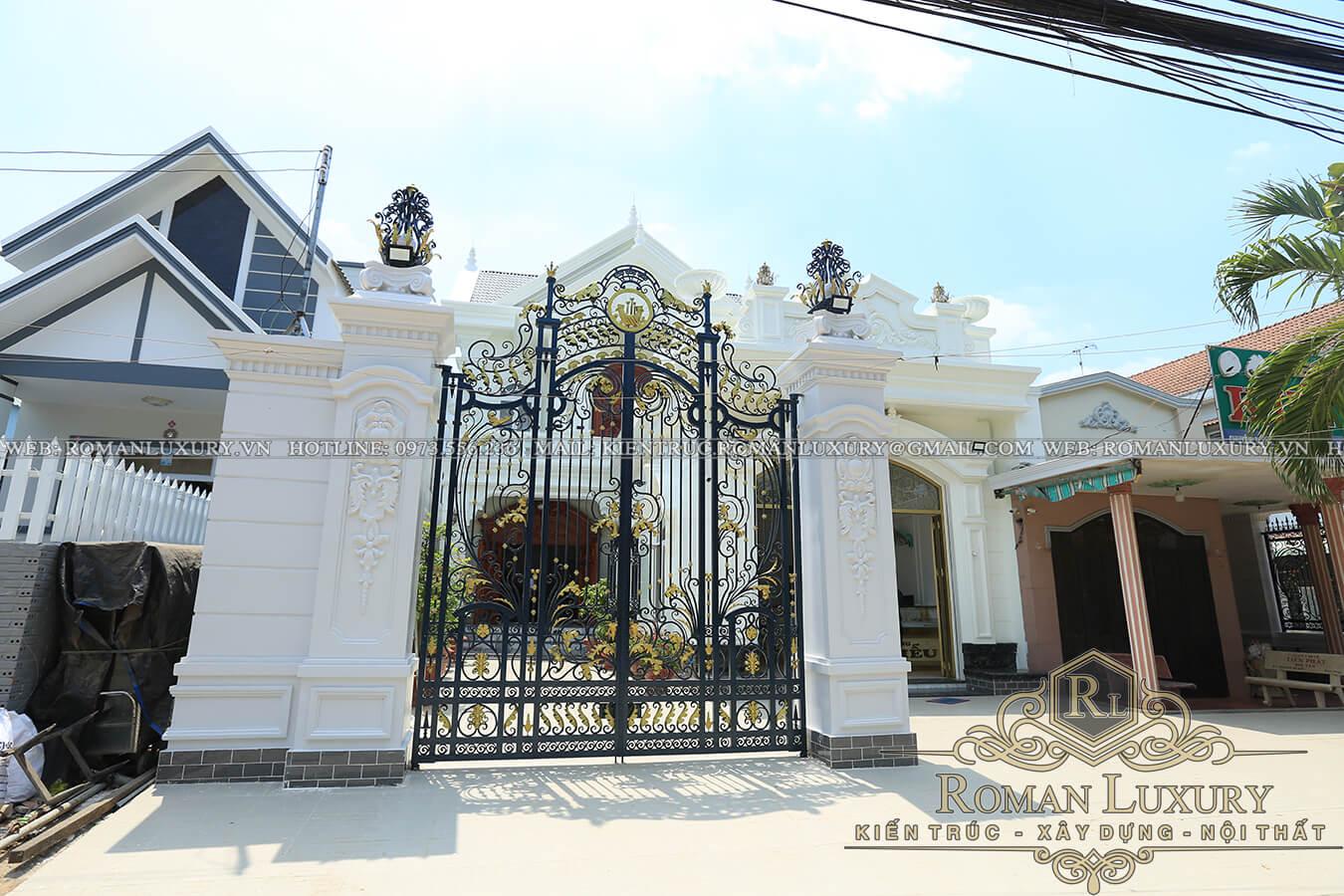 thi công biệt thự 2 tầng tân cổ điển 1