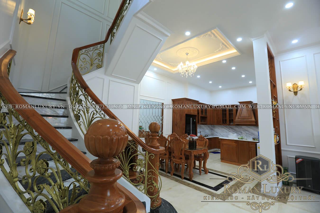 thi công biệt thự 2 tầng tân cổ điển 27
