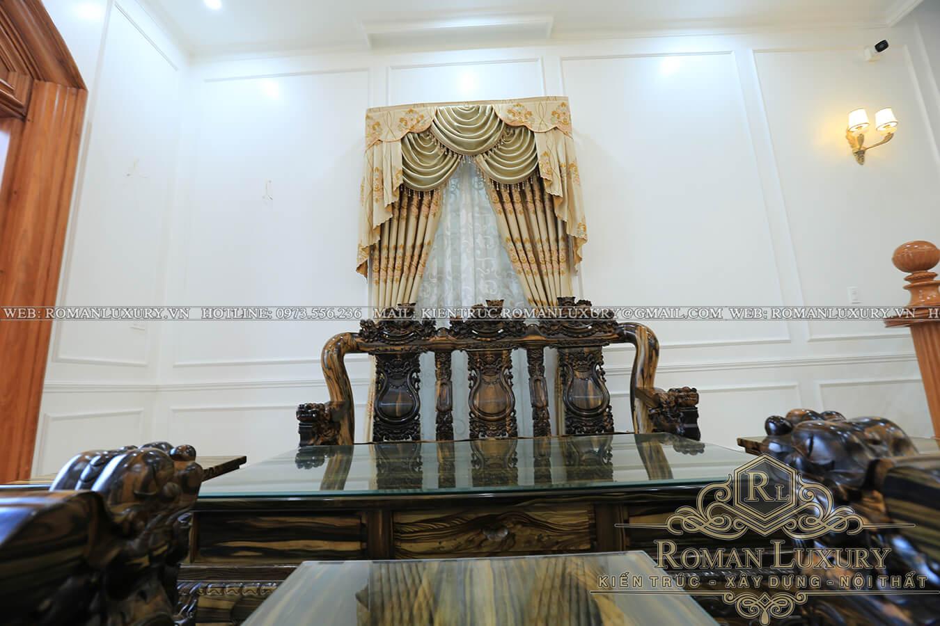 thi công biệt thự 2 tầng tân cổ điển 34