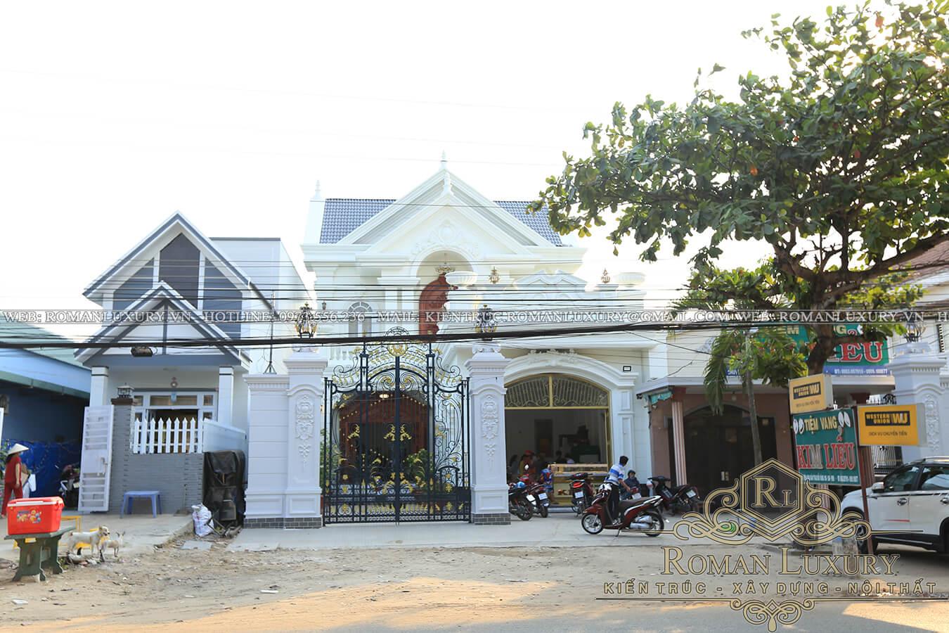 thi công biệt thự 2 tầng tân cổ điển 9