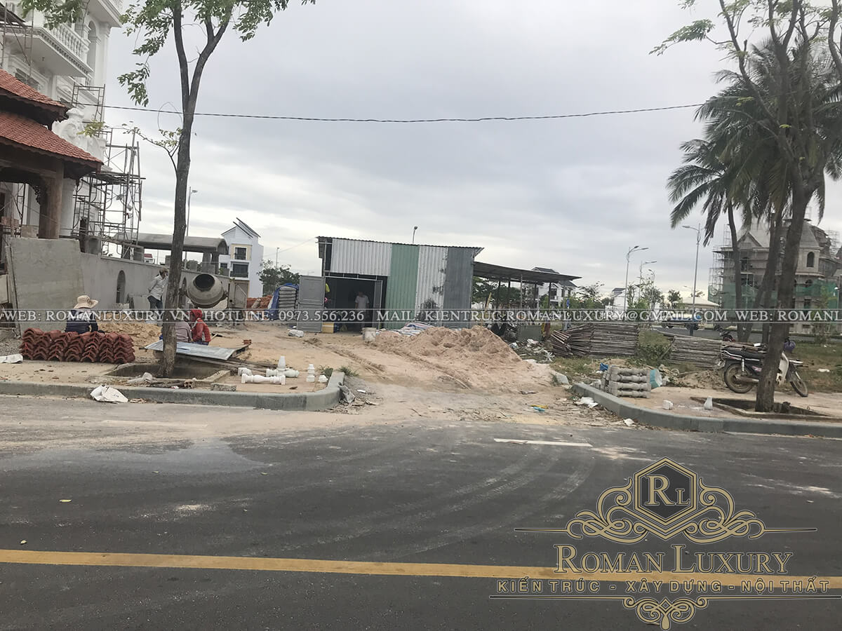 thi công biệt thự kiến trúc tân cổ điển 3
