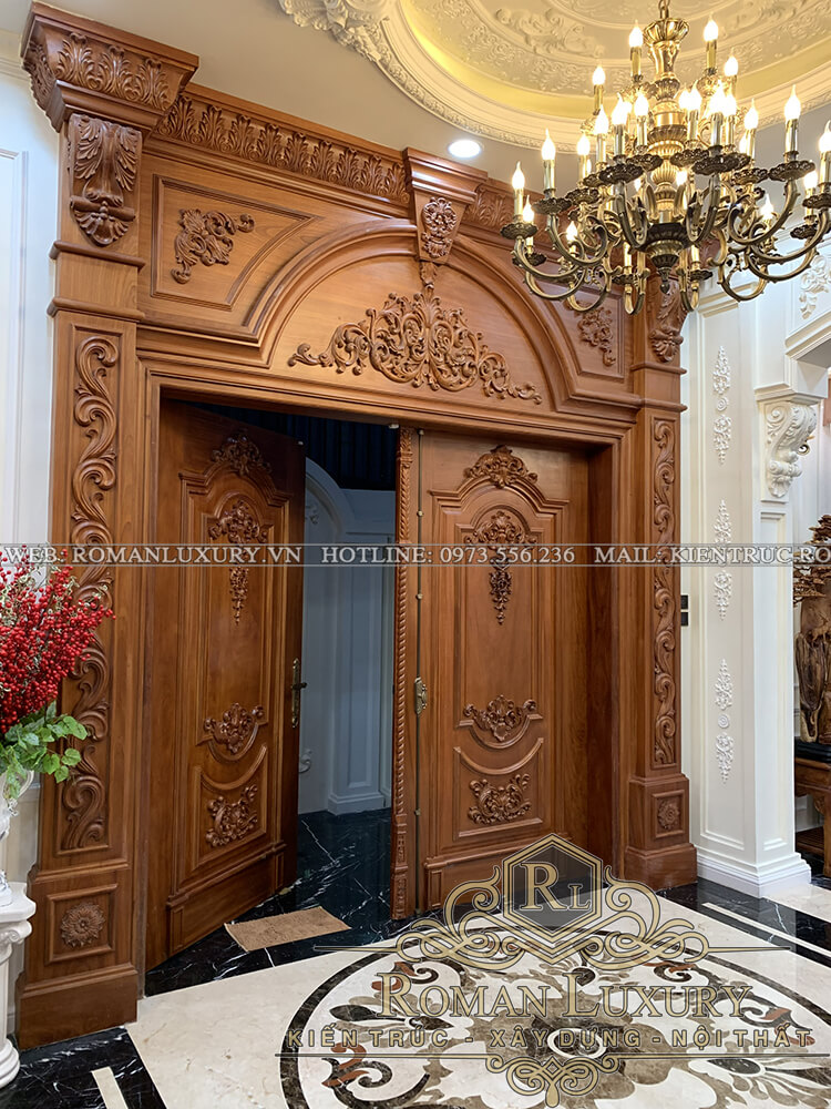 thi công biệt thự phố đẹp 4 tầng 12