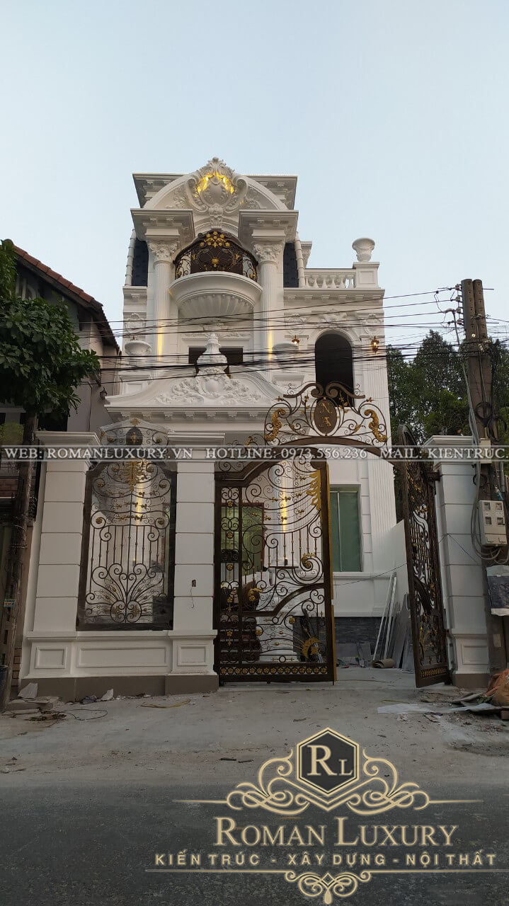 thi công biệt thự phong cách cổ điển 38