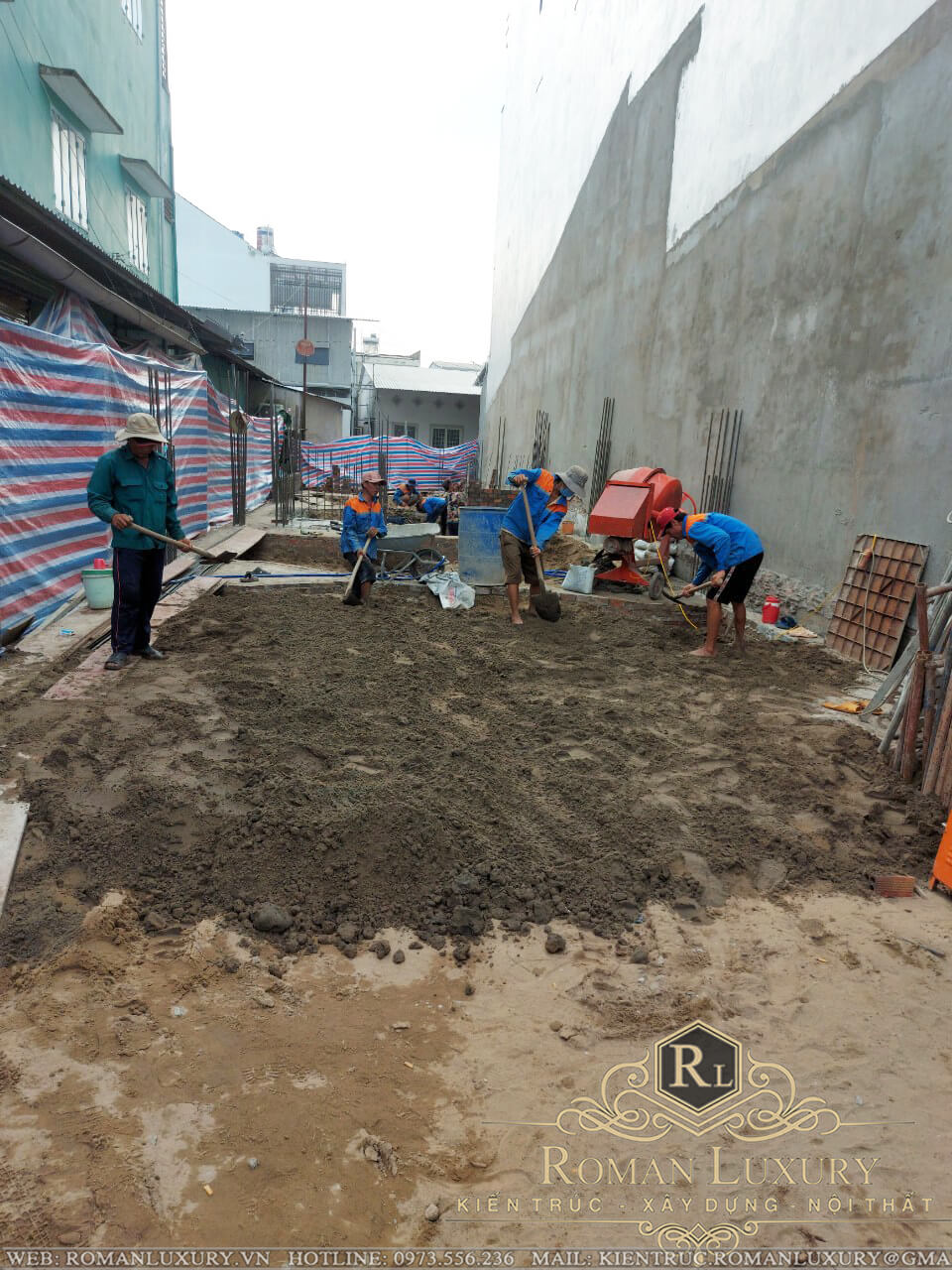 thi công nhà phố đẹp 3 tầng tại kiên giang 7