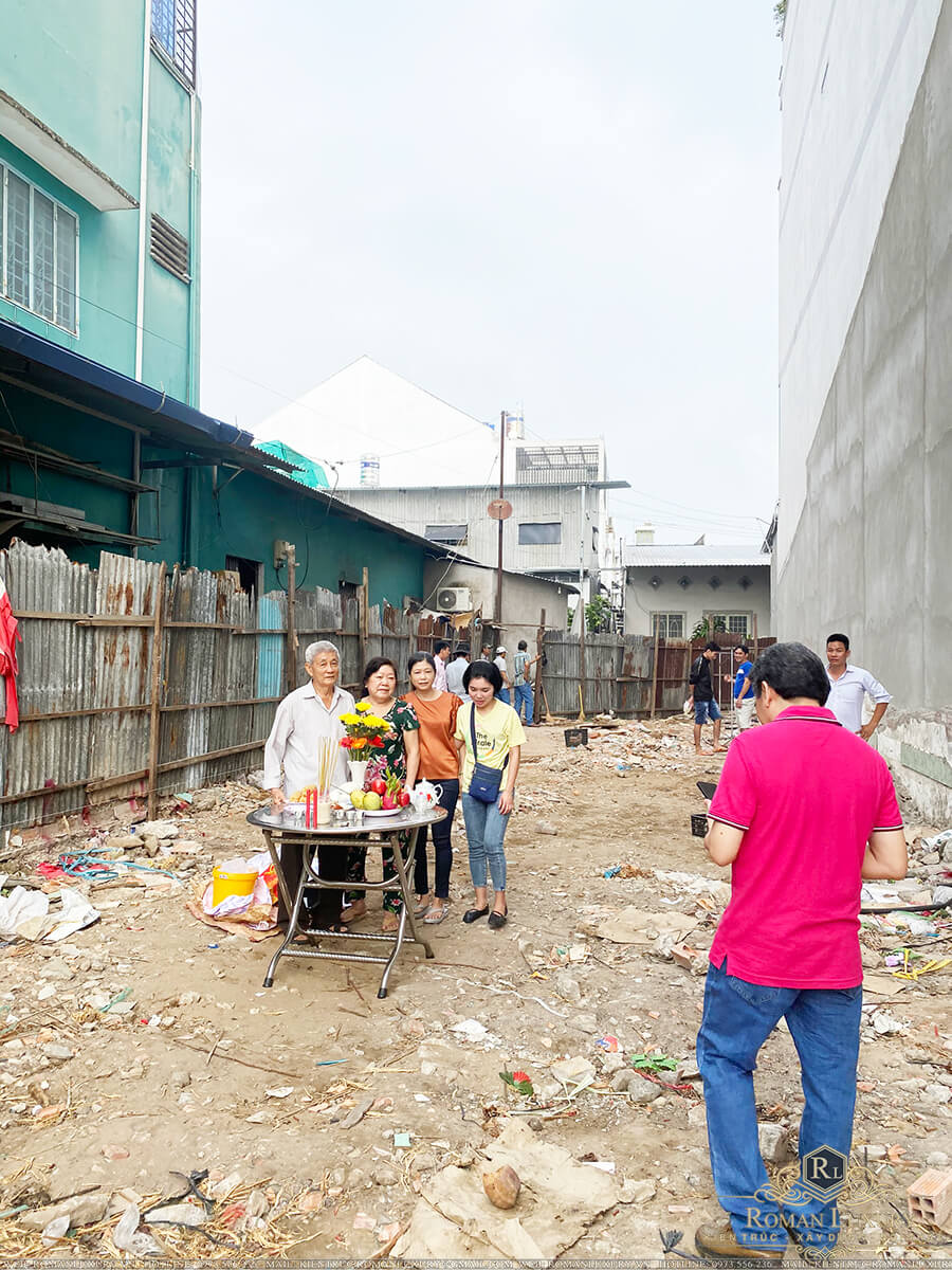 thi công nhà phố đẹp 3 tầng tại kiên giang 1