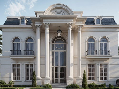 biệt thự 2 tầng 250m2 tân cổ điển