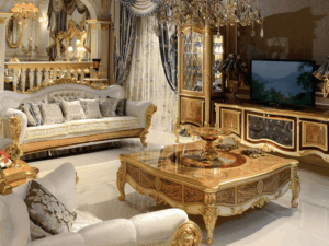 nội thất phòng khách aurora royale