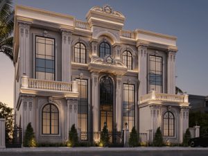 mẫu thiết kế biệt thự kiểu châu âu 3 tầng