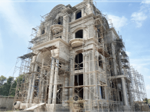 quy trình thi công phần thô