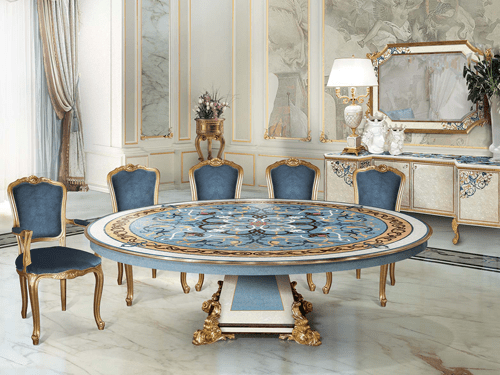 nội thất phòng ăn caspanitino