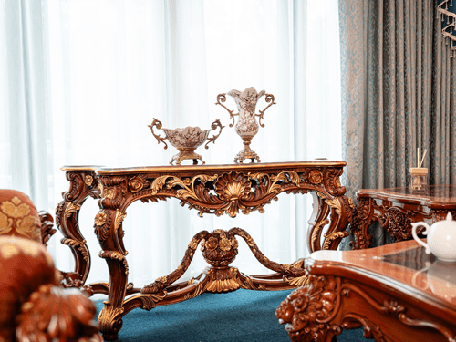 bàn console bàn sảnh trang trí tân cổ điển đẹp