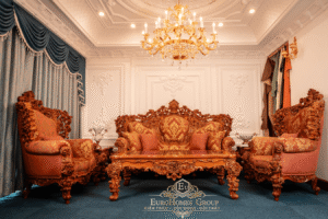 nội thất phòng khách rose