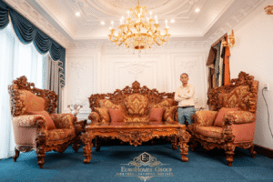 nội thất phòng khách rose