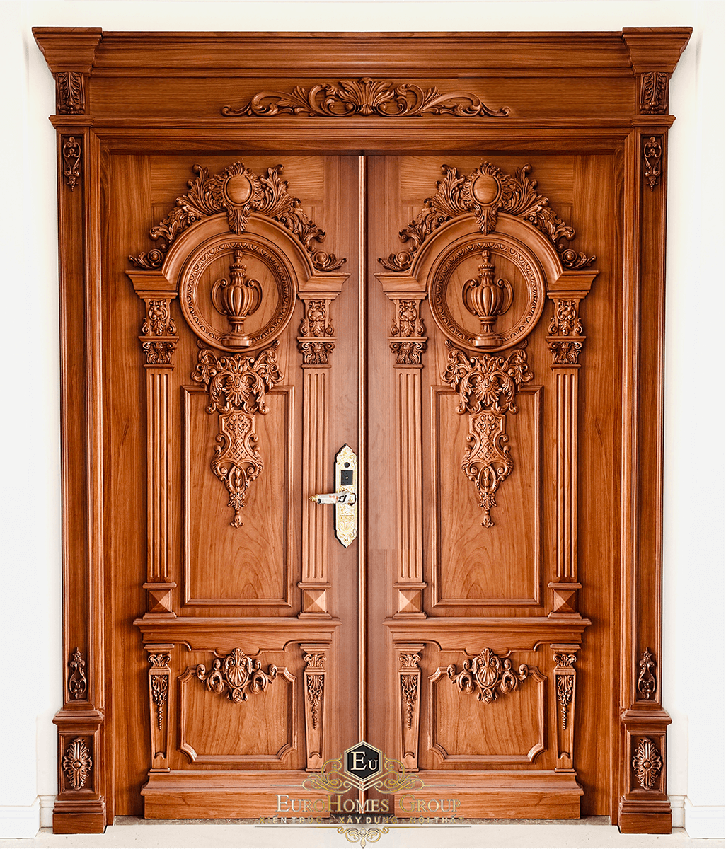 cửa thông phòng gỗ tự nhiên