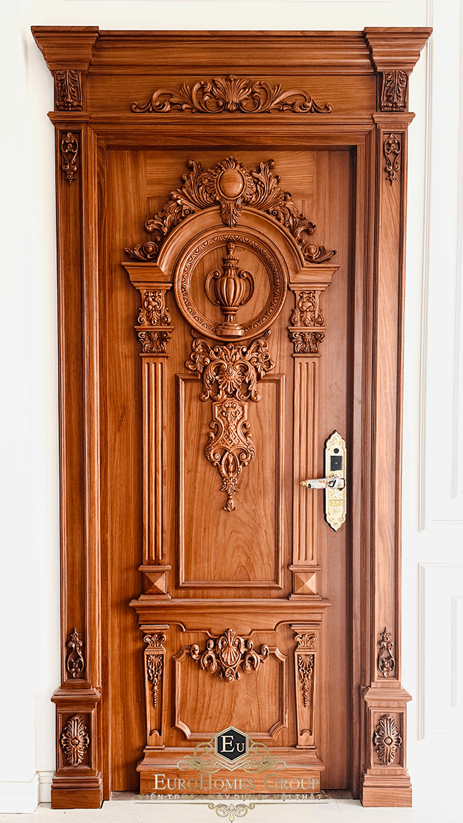 cửa thông phòng gỗ tự nhiên