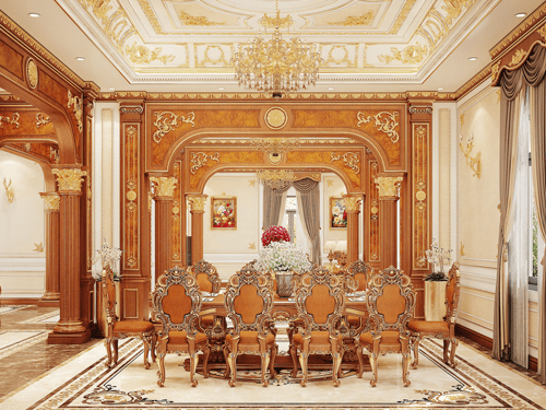 nội thất phòng ăn royal eurohomes