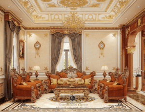 nội thất phòng khách tân cổ điển eurohomes 2