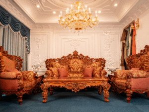 giá bộ bàn ghế sofa gỗ gõ đỏ
