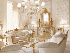 xưởng sản xuất bộ bàn ghế sofa tân cổ điển