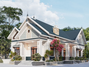 biệt thự mái thái 1 tầng